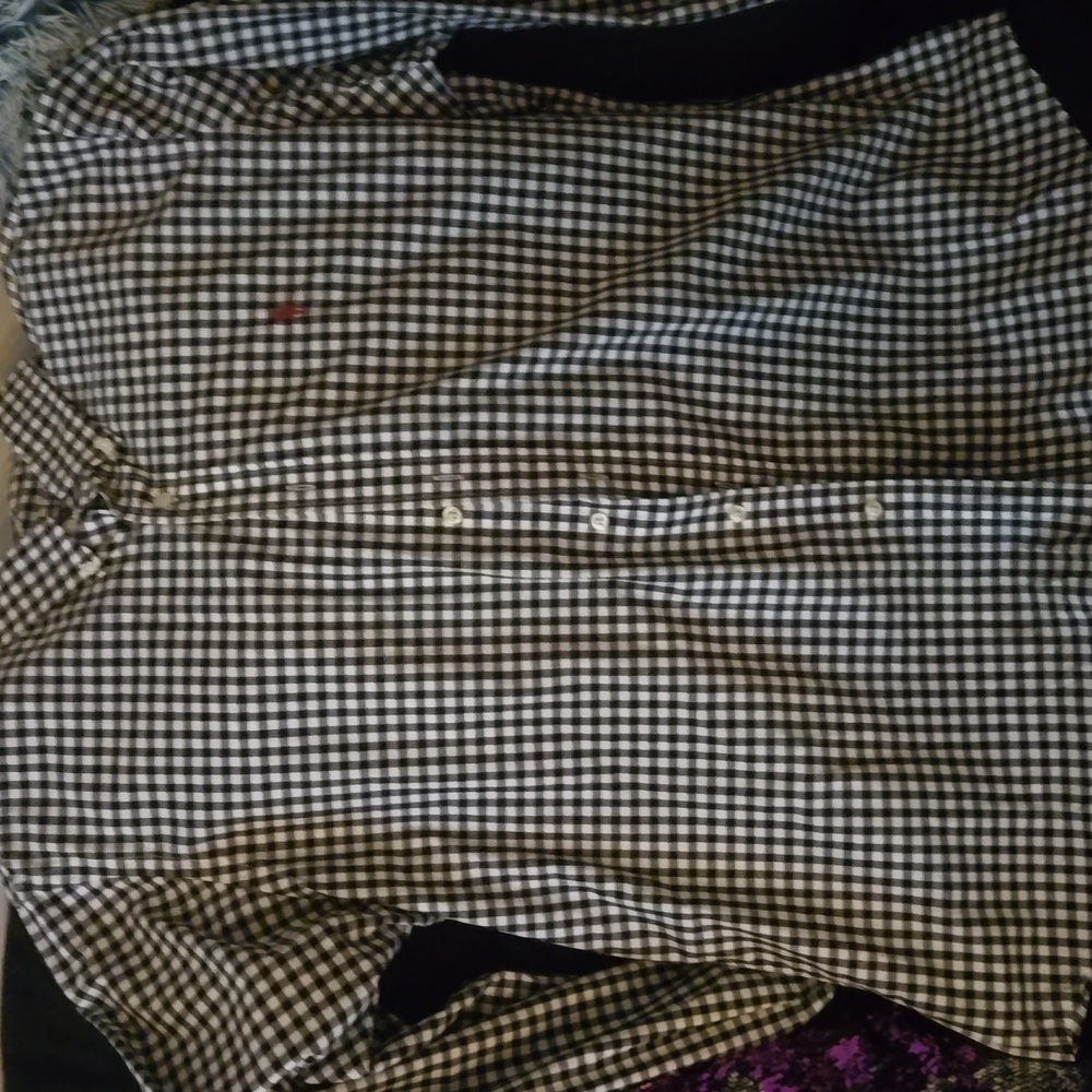 Polo long sleeve button up